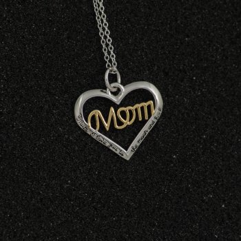 Anhänger Herz Love MOM 925 Silber