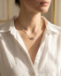 Preview: Collier Elegantes Doppelherz 925 Silber