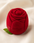 Preview: Romantische Rosen-Ringbox | Etui für Verlobung & Hochzeit