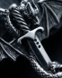 Preview: Drachen Kette Edelstahl