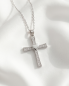 Preview: Kreuz mit Herz Anhänger 925 Silber | Kette & Etui | Outletshop24