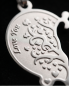 Preview: Partnerkette Herz & Lebensbaum Gold-Silber | Edelstahl