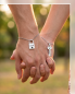 Preview: Partnerkette Schloss & Schlüssel aus Edelstah