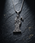Preview: Edelstahl Kette Sensenmann Grim Reaper