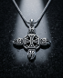 Preview: Edelstahl Kette Keltisches Flammenkreuz