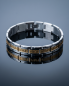 Preview: Armband Bicolor "Mäander" Gold & Silber