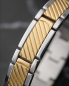 Preview: Armband Bicolor "Business" Gold & Silber