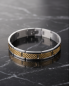 Preview: Armband Bicolor "Business" Gold & Silber