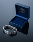 Preview: Edelstahl Herren-Armband "Linearis" mit Riffel-Struktur