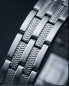 Preview: Edelstahl Herren-Armband "Linearis" mit Riffel-Struktur