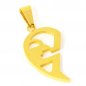 Preview: Herz Kette Gold Silber
