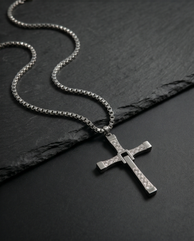 Preview: Kreuz Anhänger 925 Sterling Silber