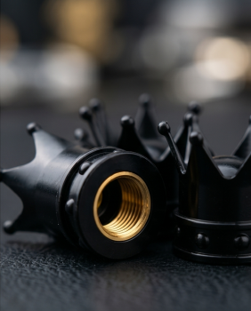 Preview: Flyby Ventilkappen Set Schwarz