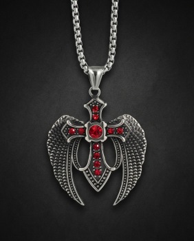 Anhänger Engels Amulett aus Edelstahl