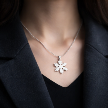 Preview: Kette Schneeflocke