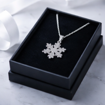 Preview: Kette Schneeflocke
