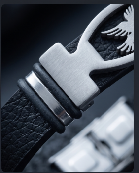 Preview: Herren Kunstleder-Armband 