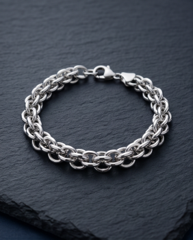 Armband "Ketten" aus Edelstahl