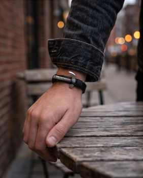 Preview: Herren Leder-Armband 
