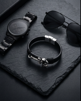 Preview: Herren Leder-Armband 