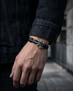 Preview: Herren Leder-Armband 