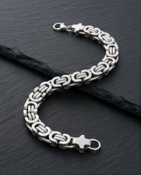 Edelstahl "King" Königsketten-Armband