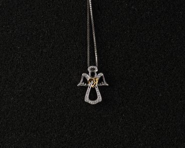 Preview: Engel Kette 925 Silber