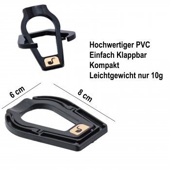 Pfeifen Halter Schwarz