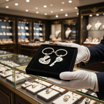 Preview: Herz und Schlüssel Set