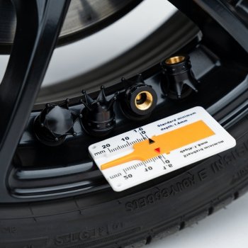 Preview: Flyby Ventilkappen Set Schwarz