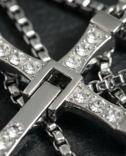 Kreuz Anhänger 925 Sterling Silber