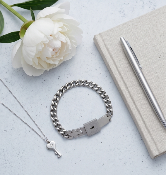 Partner Set Armband mit Schlüssel