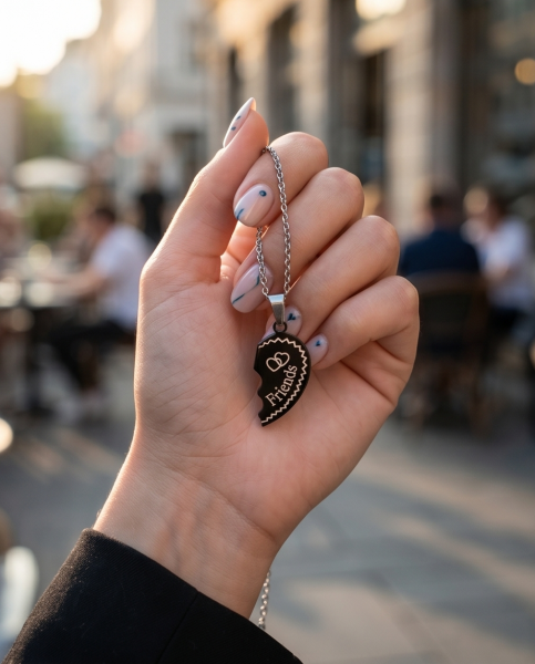 Premium Freundschafts-Set „Connected“ – 2-teiliges Puzzle-Collier