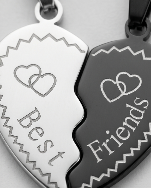Premium Freundschafts-Set „Connected“ – 2-teiliges Puzzle-Collier