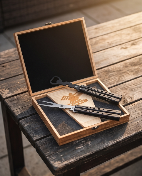 FLYBY „Signature Edition“ – Limitiertes Butterfly Grillset