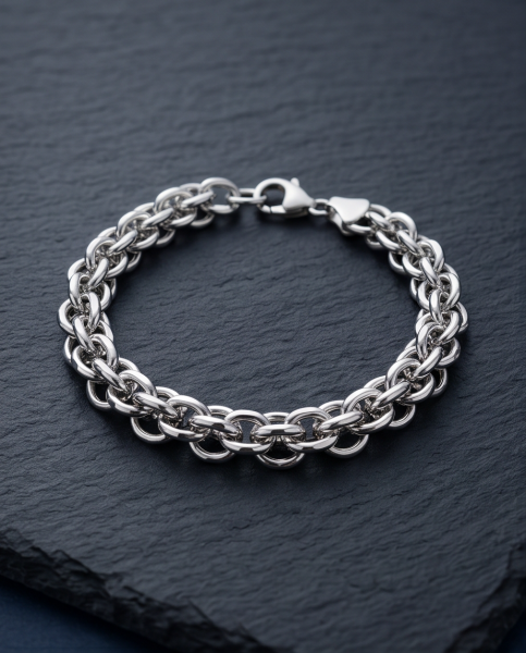 Armband "Ketten" aus Edelstahl