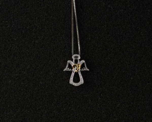 Engel Kette 925 Silber