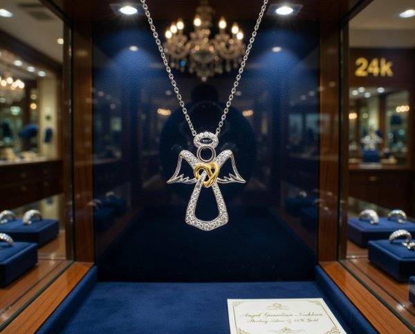 Engel Kette 925 Silber