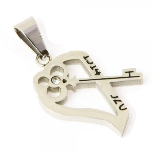 Herz Kette Gold Silber