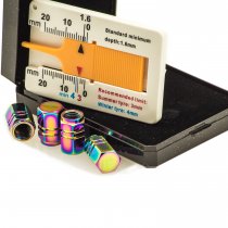 Ventilkappen-Regenbogen-Set